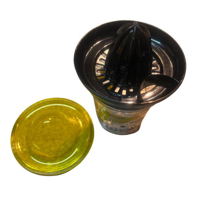 Glass Lemon Squeezer with Lid – Fresh Lemon Design