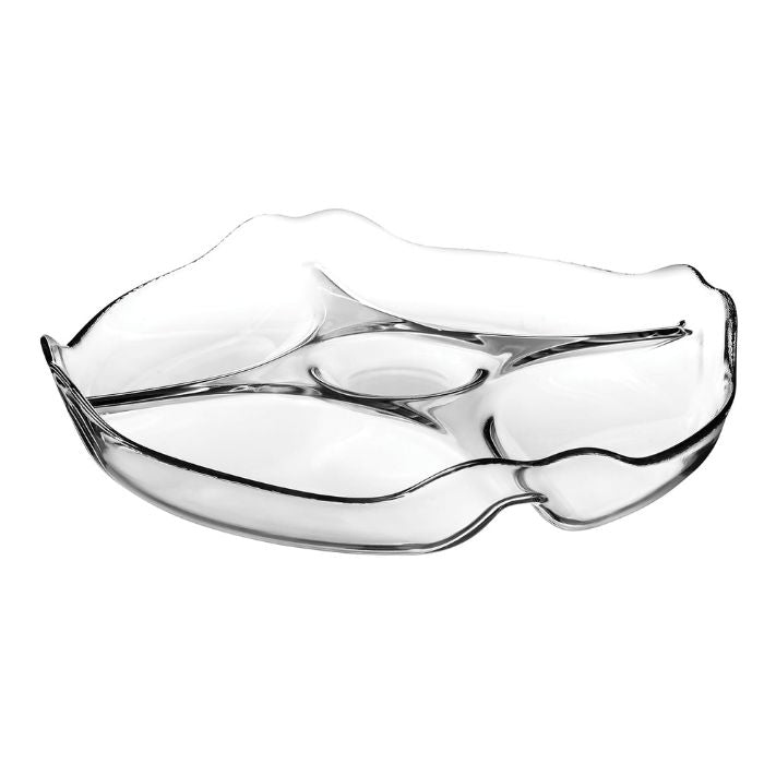 Pasabahce Patisserie Antipasto Glass Plate – 25cm