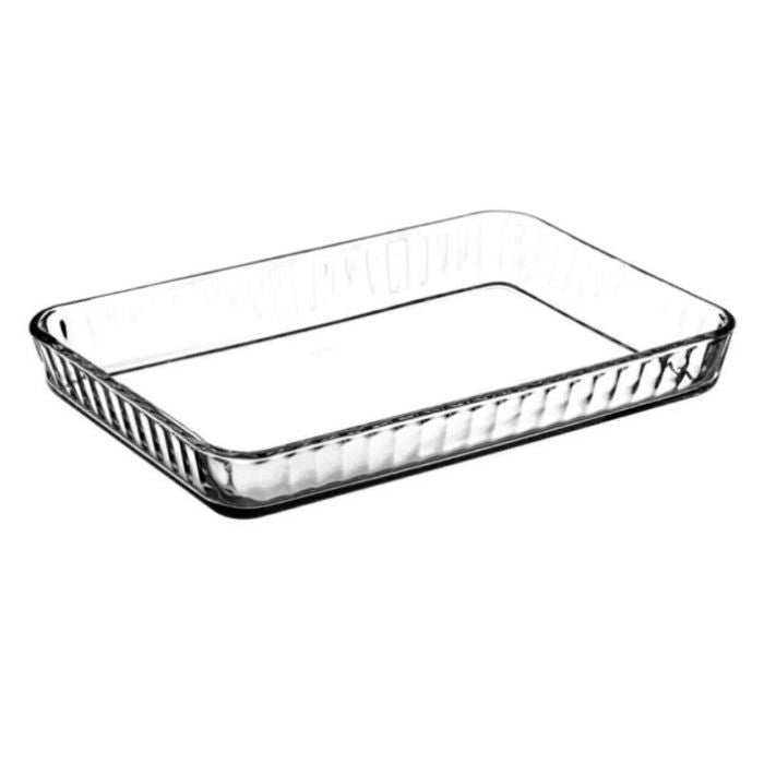 Pasabahce Borcam Rectangular Glass Baking Dish – 3.8L
