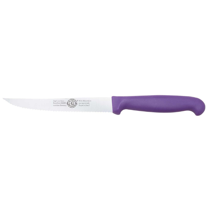 Dils Purple GGS Multi-Purpose SAW Pointed Blade Serrated Utility Knife 13cm
