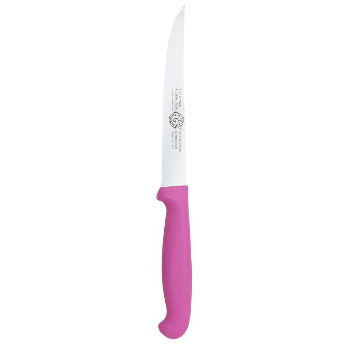 Dils Pink GGS Multi-Purpose SAW Pointed Blade Serrated Utility Knife 13cm