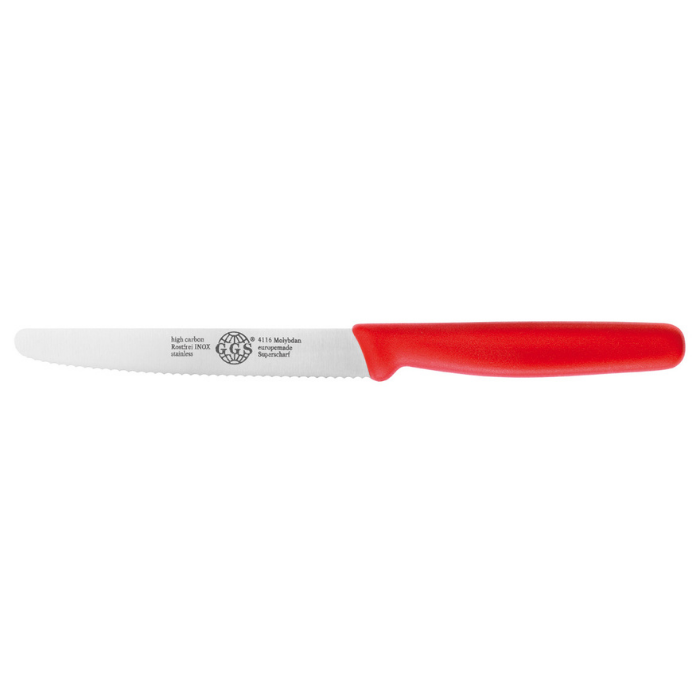 Dils Red GGS Multi-Purpose Serrated Utility Knife 12cm