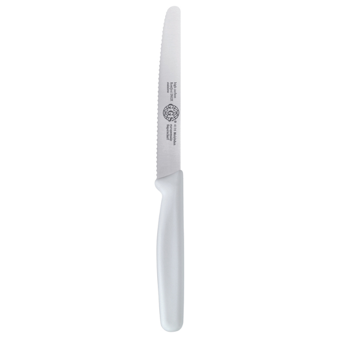 Dils White GGS Multi-Purpose Serrated Utility Knife 12cm