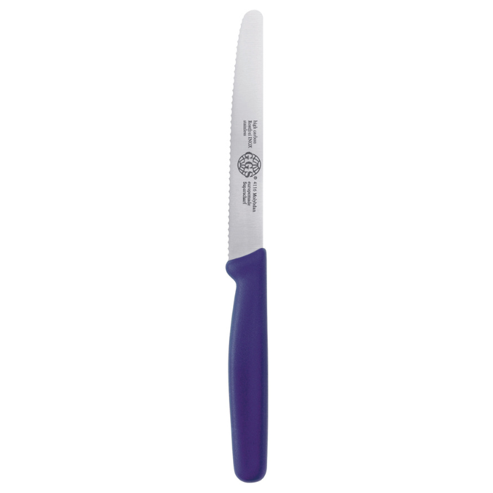 Dils Purple GGS Multi-Purpose Serrated Utility Knife 12cm