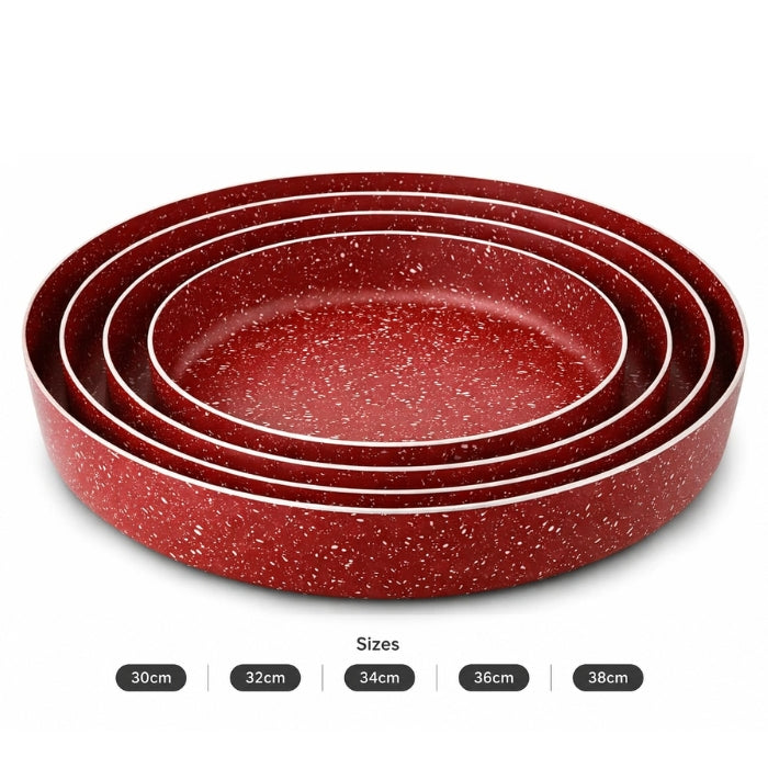 Dilektable Premium Speckled Round Non-Stick Oven Tray