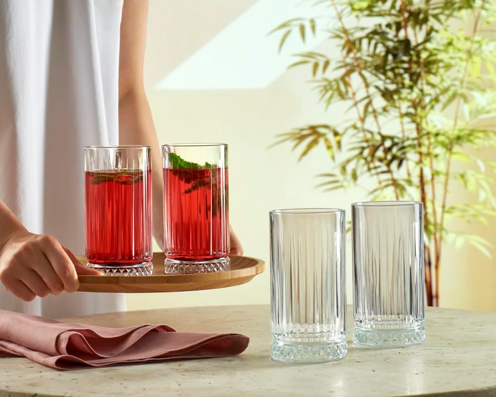 Pasabahce Elysia Highball Glass –(Set of 4)