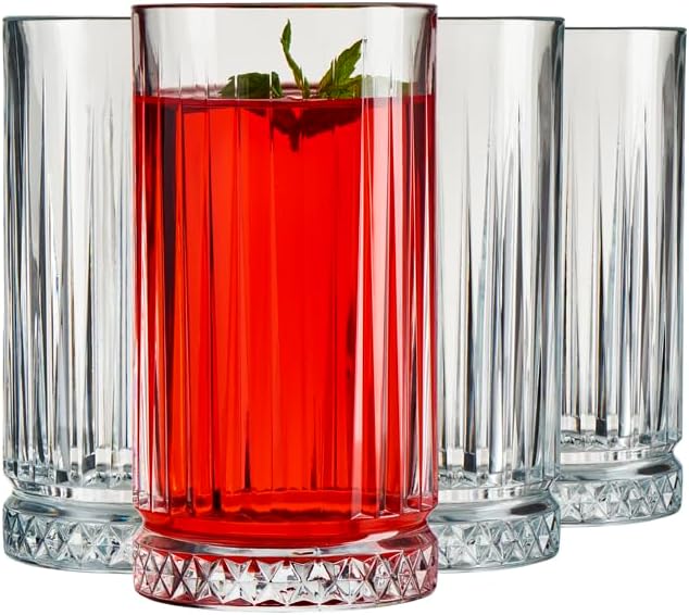 Pasabahce Elysia Highball Glass –(Set of 4)