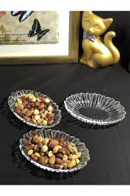 Pasabahce AURORA Small Oval Serving Plates – Set of 3