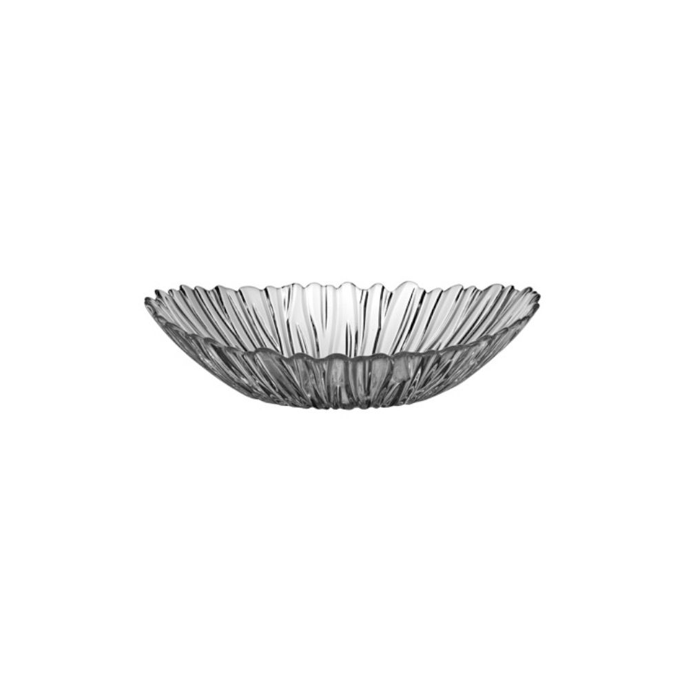 Pasabahce Aurora Oval Centrepiece Glass Serving Bowl Plate