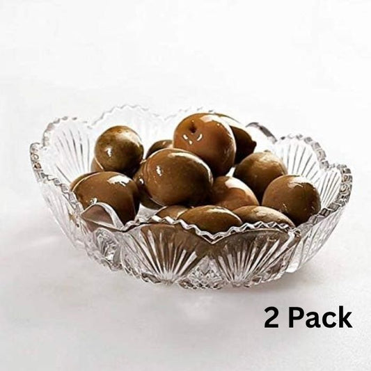 Carat Royal Puzzled Divider Dishes – 2-Piece Set