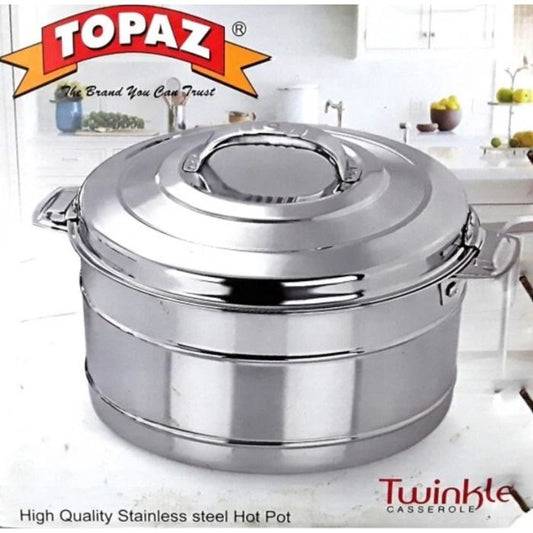 Topaz Twinkle Stainless Steel Hot Pot -5000ml