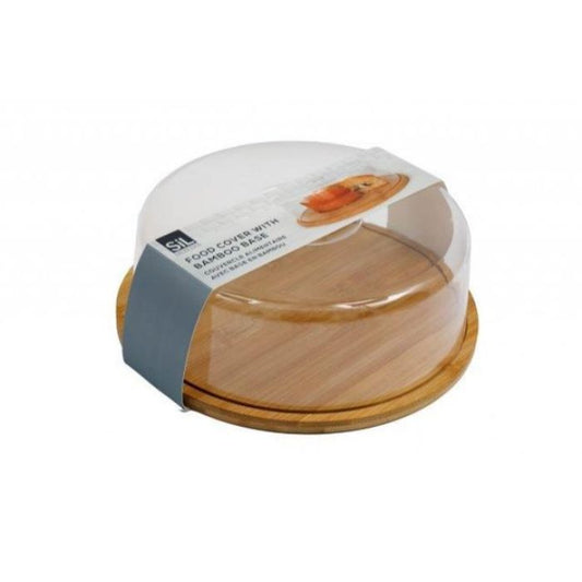 Food Cover with Bamboo Base