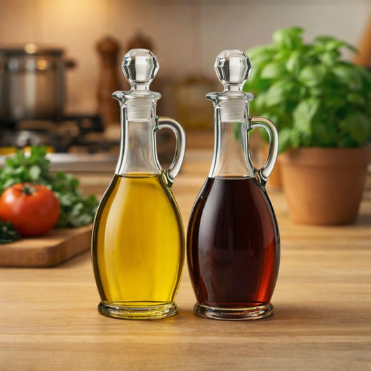 Oil & Vinegar Glass Dispenser – Twin Pack (500 ml)