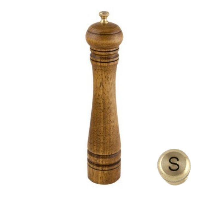 Classic Wooden Salt & Pepper Mill Grinder – 27 cm
