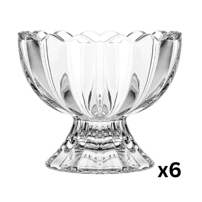 Deli Glassware Dessert Bowl – 6 Piece