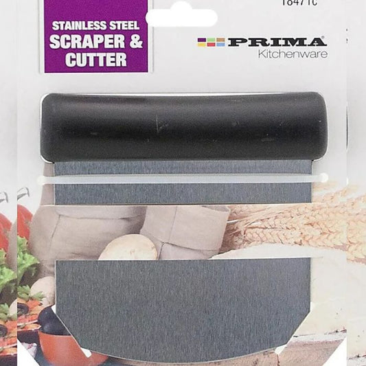 Stainless Steel Dough Scraper & Pastry Cutter