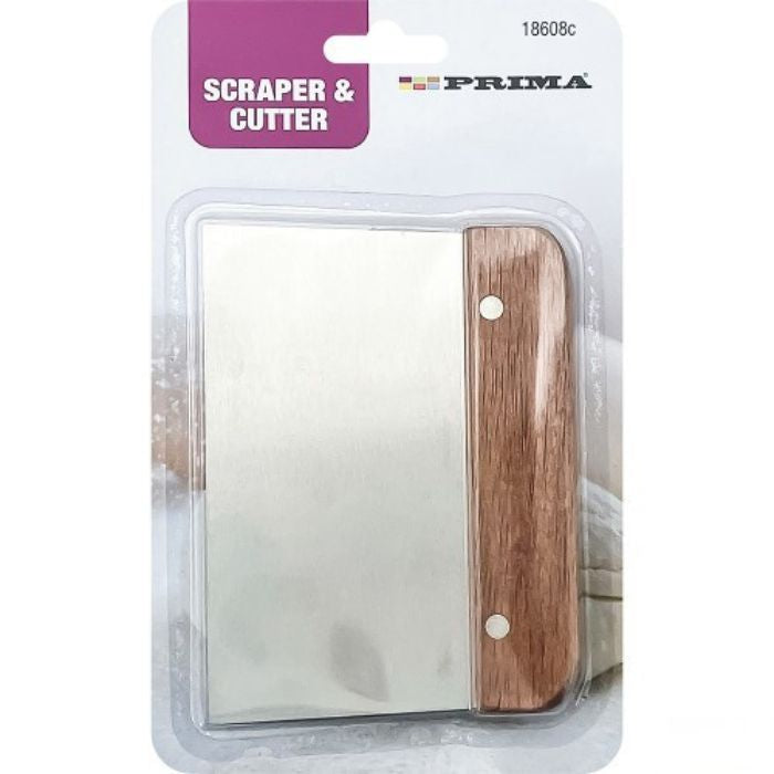 Multi-Purpose Stainless Steel Scraper & Cutter