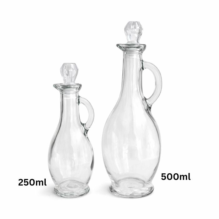 Oil & Vinegar Glass Dispenser – Twin Pack - 2 sizes available