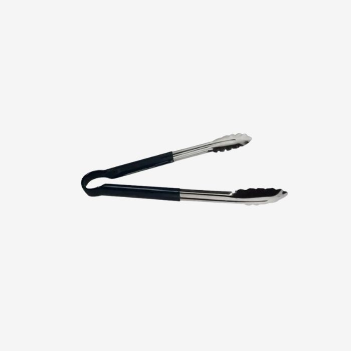 Stainless Steel Kitchen Utility Tongs 9 Inch – Non-Slip Grip Cooking & Serving Tongs