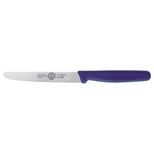 Dils Purple GGS Multi-Purpose Serrated Utility Knife 12cm
