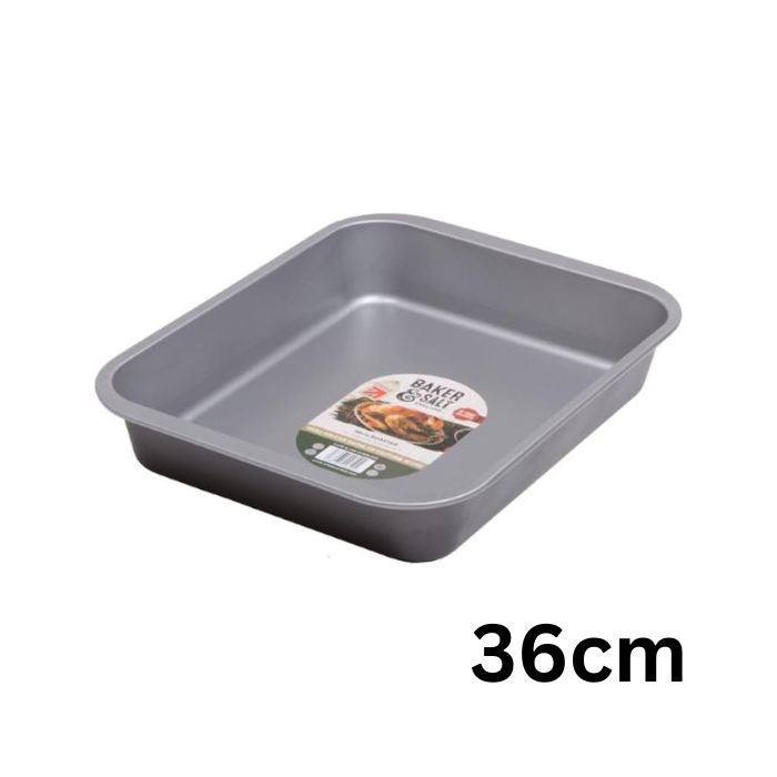Baker & Salt Non-Stick Roasting Tray – Deep Oven Baking Tray