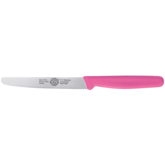 Dils Pink GGS Multi-Purpose Serrated Utility Knife 12cm