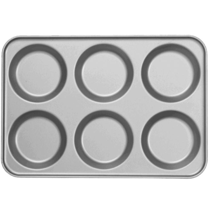 Baker & Salt 6 Hole Yorkshire Pudding Tray – Non-Stick Baking Tin