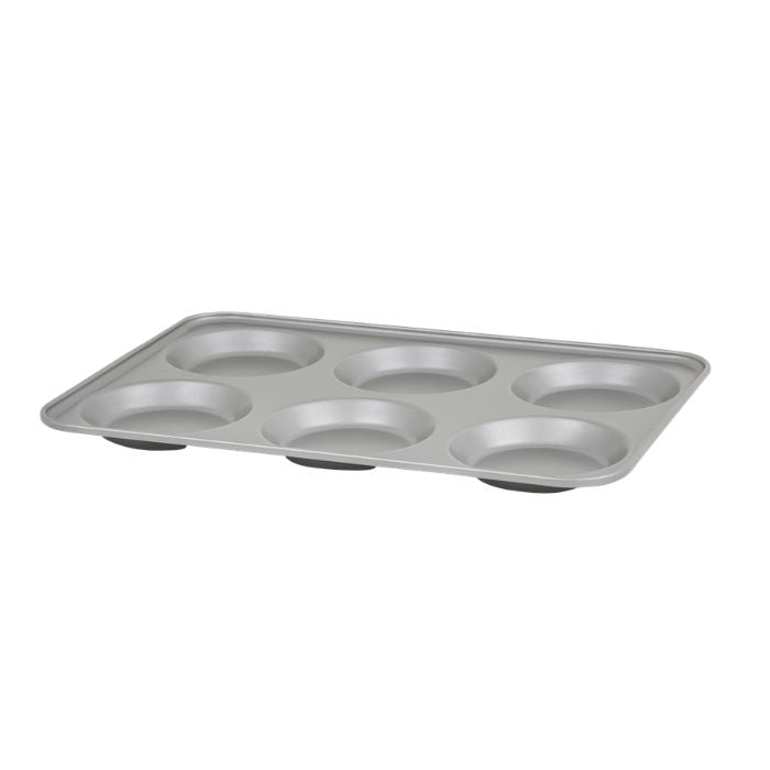 Baker & Salt 6 Hole Yorkshire Pudding Tray – Non-Stick Baking Tin