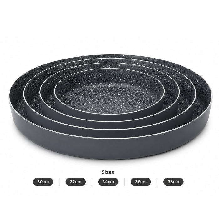 Dilektable Premium Speckled Round Non-Stick Oven Tray
