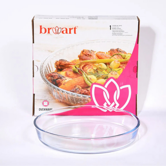 Brovart Round Glass Baking Dish – Ovenware